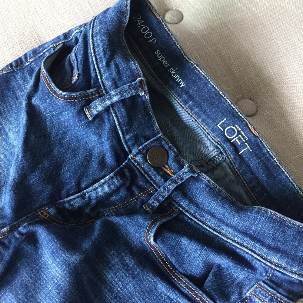 Loft 00P Super Skinny Jeans 👖